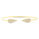 0.38ct 14k Yellow Gold Diamond Bracelet